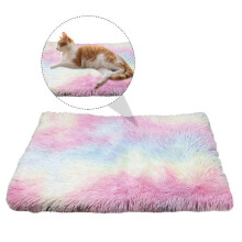 Coussin/tapis de couchage coloré et chaud pour chat, pour usage intérieur, 60 x 55 cm, 1 lot