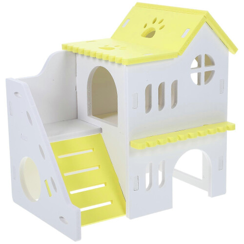 Assorted Color PVC Hamster Hideout 4-Piece Set for Pets 1