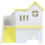 Assorted Color PVC Hamster Hideout 4-Piece Set for Pets 4
