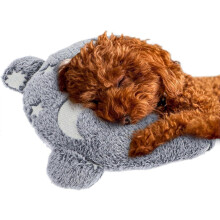 Noctilucent U-Shaped Neck Pillow for Cats Small Dogs Fluffy Calming Half Donut Cuddler