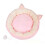 Washable Cat Kitten Basket Sleeping Bed Cushion 47cm Pink White Versailles 4