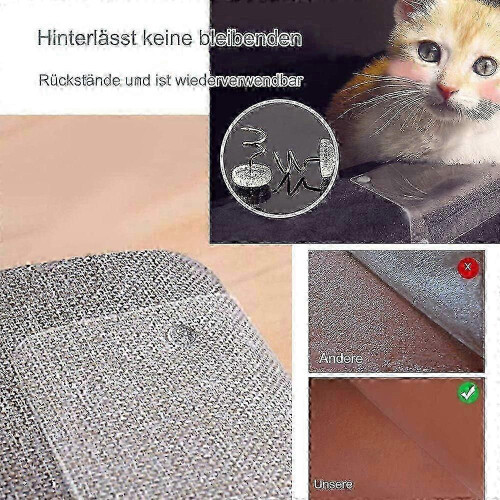 Katzensichere Sofa-Kratzschutzfolie, 12er-Pack 1