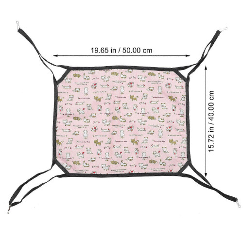 5Pcs Assorted Colors Cat Hammock Hanging Swing Bed Seat Toy 1