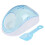 Sky-Blue Plastic Sand Bath House for Chinchilla Pets 3