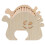 Beige Wooden Hamster Hideout for Small Pets 1