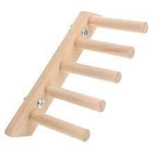 Wooden Bird Perch Ladder for Parakeet Cage Climbing Pet