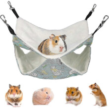 Cage souple ZWS pour écureuil, hamster, chat Hot Dragon, cochon d'Inde, hamac pour petits animaux