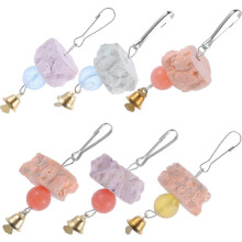 30Pcs Parrot Chewing Stone Toy Set Decorative Bird Play