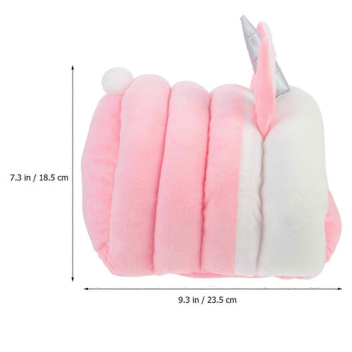 Unicorn-Shaped Warm Hamster Nest for Small Pets 1