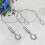 2 Pack Silver Steel Wire Rope Hanging Suspension Cable 2