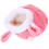 Pink Plush Hamster Cave Comfy Nest Bed for Pet Sleeping 1