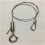 2 Pack Silver Steel Wire Rope Hanging Suspension Cable 3