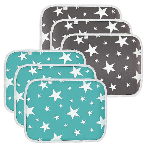 Assorted 6-Pack Pet Training Pads and Hamster Sleep Cushions for Guinea Pig Cage