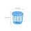 Blue Parrot Feeding Basket 2-Pack for Vegetable Fruit Storage Bird Accessories 1