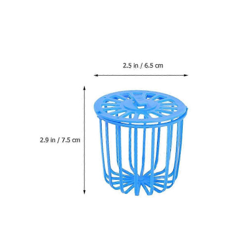 Blue Parrot Feeding Basket 2-Pack for Vegetable Fruit Storage Bird Accessories