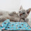 Cat Self-Cooling Pad Mat Compatible with Table Pet Mat 2
