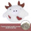 PING 4pcs Cute Plush Catnip Interactive Toys for Indoor Cat Play 3