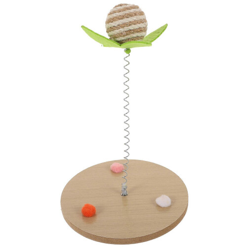 Durable Cat Teaser Wand Interactive Toy for Indoor Cats