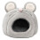 Gemütliches Hamster-Plüschnest, 3er-Pack, Rattenform, warmes Schlafhaus 3
