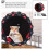 Roue d'exercice pour petit hamster - Accessoire pour cage 4