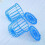 Blue Parrot Feeding Basket 2-Pack for Vegetable Fruit Storage Bird Accessories 3