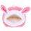 Pink Plush Hamster Cave Comfy Nest Bed for Pet Sleeping 5