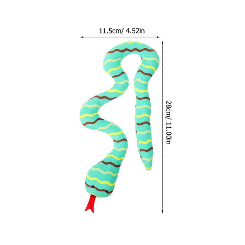 Plush Cat Snake Toy with Catnip for Kittens Chew Play 1