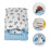 Cozy Blue Cat Sleeping Bag Warm Pet Nest 1 Piece 4