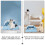 Cozy Blue Cat Sleeping Bag Warm Pet Nest 1 Piece 5