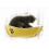 Area giochi per gatti a forma di barca in feltro giallo per balcone. 5
