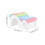 5pcs PVC Hamster Hideout House Colorful Toy Set 2