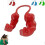 Accessoire de cosplay pour chat (bras et cou) imprimé en 3D, vert, conforme à la description. 2