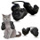 Accessoire de cosplay pour chat (bras et cou) imprimé en 3D, vert, conforme à la description. 3