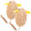 2Pcs Interactive Plush Catnip Mouse Toy for Indoor Kitten Playing 1