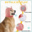 Large Dog Knitted Hat with Ear Neck Head Wrap Warm Muffs 4
