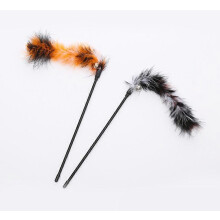 Pxcl Jouets pour chats - Lot de 2 baguettes interactives amusantes pour chatons et chats