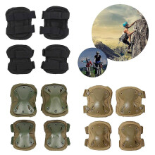 Military Tactical Anti-impact Knee Elbow Pads Hunting Paintball Shooting Support