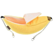 Banana Pet Bed Hammock House Nest for Hamster Small Animal Cage Accessories