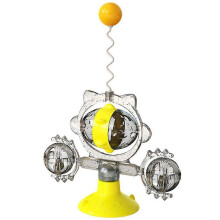 Interactive Cat Toy Catnip Ball Treat Dispenser for Kitten Training Accessories Supplies