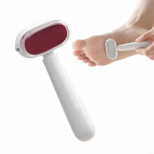 Stainless Steel Callus Remover Double Sided Foot File for Dead Skin and Rough Skin, Durable Pedicure Tool for Smooth Feet