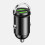 200W Car Charger with Pull Ring, Dual USB C Fast Charging, Compact Metal Design for iPhone, Samsung and Other USB C Devices 1