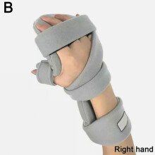 Hand and Wrist Immobilizer Splint, Adjustable Support Brace for Tendonitis, Right Hand Support, Black, Breathable and Comfortable