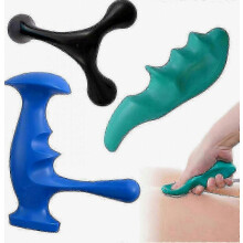 Handmatige drukpuntmassage-tool en duimverzorgingsset voor diepe ontspanning van het hele lichaam, met duimbeschermer, handpalm-massager en driepoot