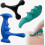 Manual Trigger Point Massage Tool Set for Full Body Deep Tissue Relief, Includes Thumb Protector, Palm Urchin Massager and 3-Legged Knob 1