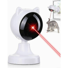 Automatická laserová hračka pre mačky, nabíjateľná interaktívna hračka pre domáce mačky a šteňatá do interiéru