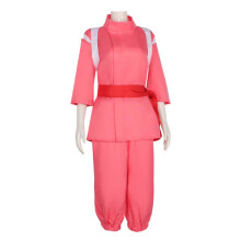 (Small thousand full set, L) Spirited Away Cosplay Costume Chihiro Ogino Haku Kohaku River Kimono Anime Halloween Party Outfit