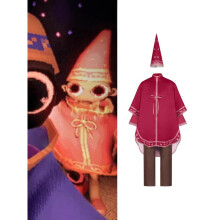 (Blue, M) YAPYAP New Magic Game Wizard Cosplay Costume, Anime Mage Robe Steam Cosplay Stage Outfit for Kids Adults