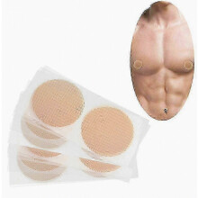 50 paar herbruikbare tepelcovers voor mannen, zelfklevende tepelstickers, onzichtbaar en comfortabel voor dagelijks gebruik