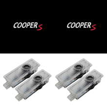 4 x LED Türprojektor Willkommenslicht für Auto, Zubehör für Mini Cooper One S JCW R55 R56 R50 R53 R60 F55