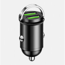 200-W-Auto-Ladegerät mit Zugring – Dual-USB-C-Schnellladung